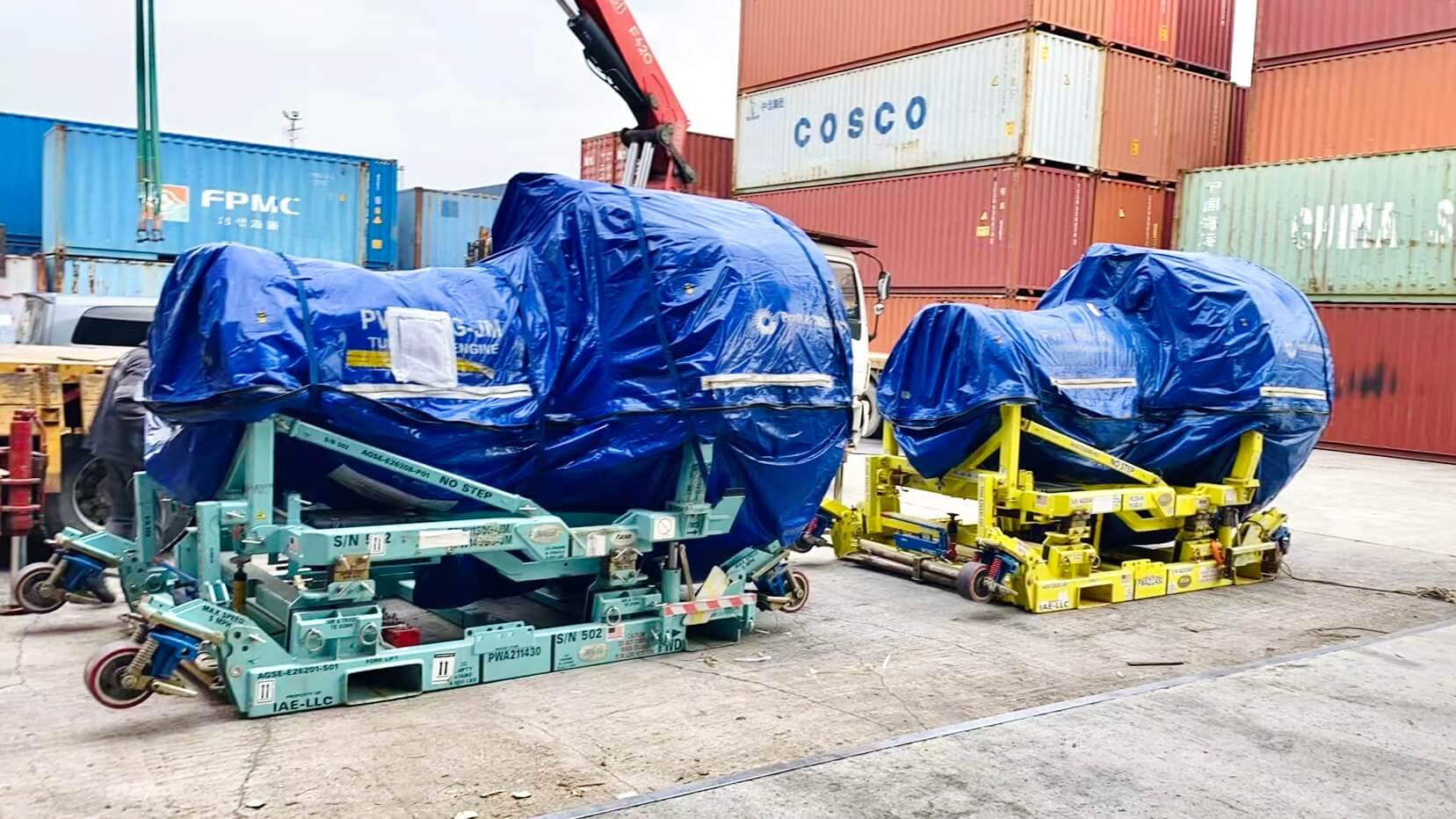 Emergent Air Transport Challenge of Aircraft Engines from Chengdu to Hong Kong