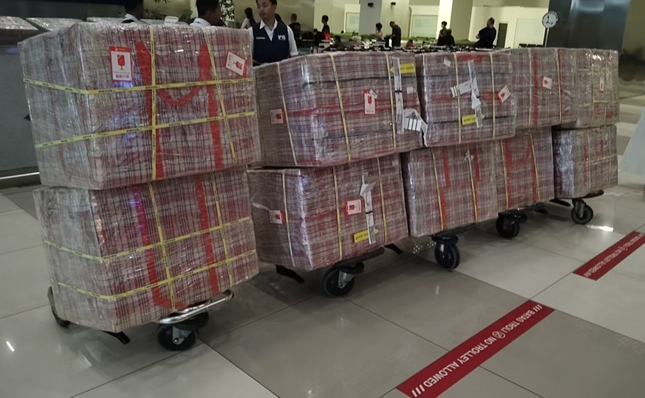 案例展示：40箱货物OBC手提急件，广州至雅加达隔日门到门送达