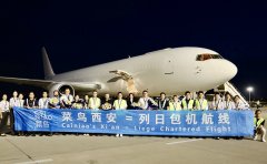 菜鸟推出西安-列日电商包机航线