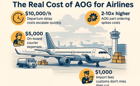 解密:当飞机AOG时,航空公司的真实成本