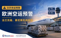 欧洲空运最新动态：法兰克福与慕尼黑机场出现货运积压，紧急货物运输如何应对？